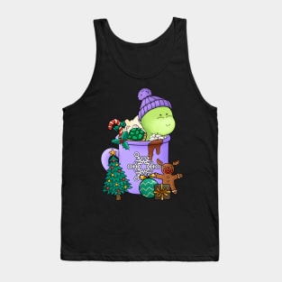 Cute and Lovely Animals with Christmas Vibes Tank Top